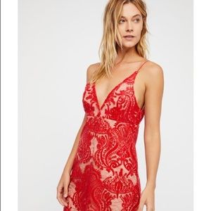 Free People Night Shimmers Dress